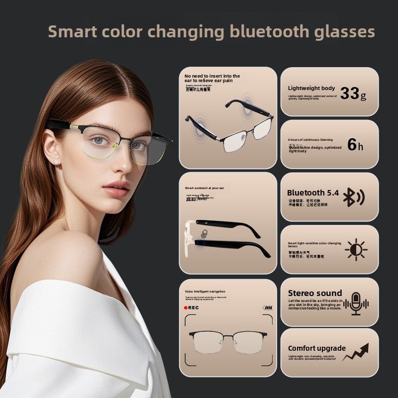 AI Translation Bluetooth Smart Glasses - Image 4