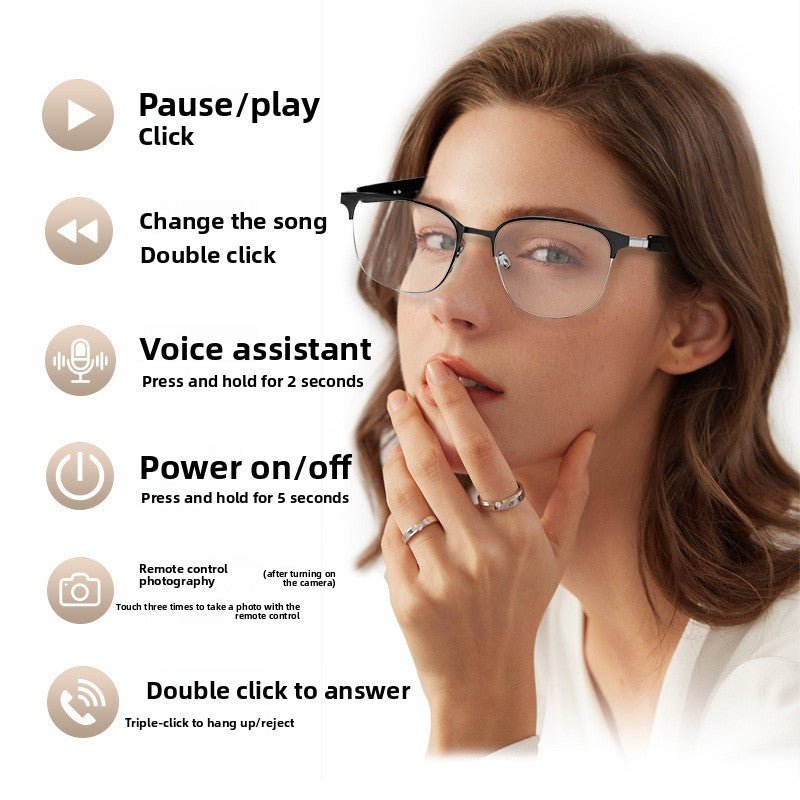 AI Translation Bluetooth Smart Glasses - Image 3