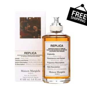 Maison Margiela Replica Jazz Club Eau de Toilette 3.4 oz (100ml) – Warm & Spicy Unisex Fragrance